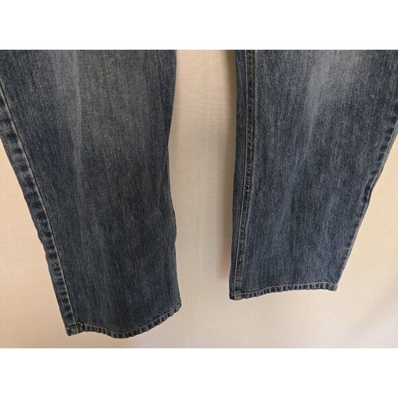 Urban Pipeline Jeans Mens 46x30 Blue Loose Straight Work - Picture 5 of 6